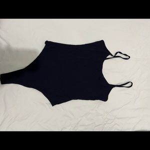 Simple Navy blue bodysuit